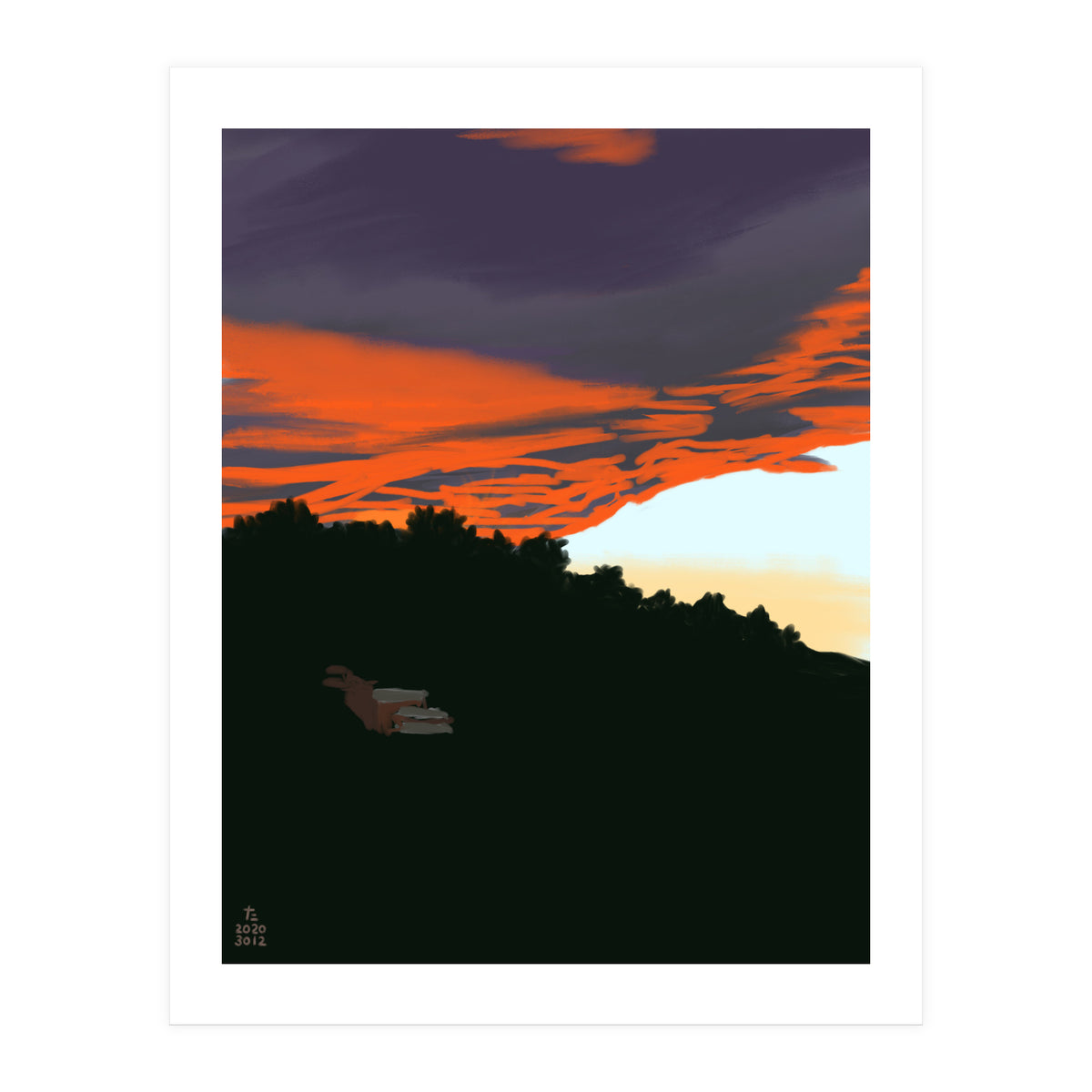 Burnt Sky (Print Only)