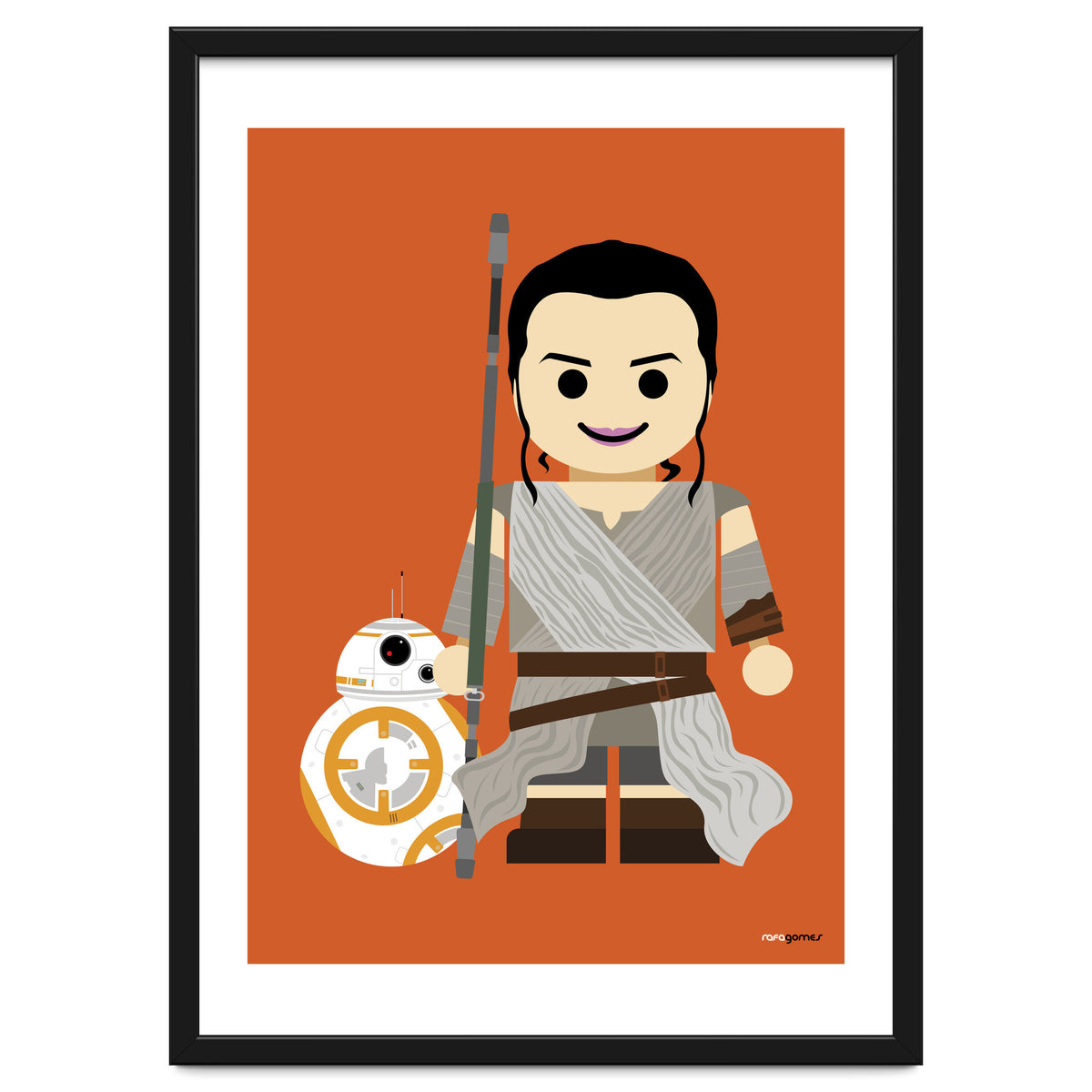 BB8 and Rey Toy
