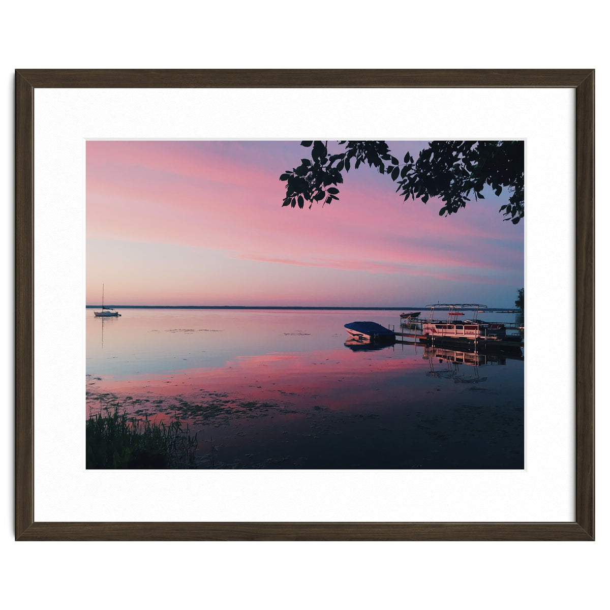 Magic hour on the lake