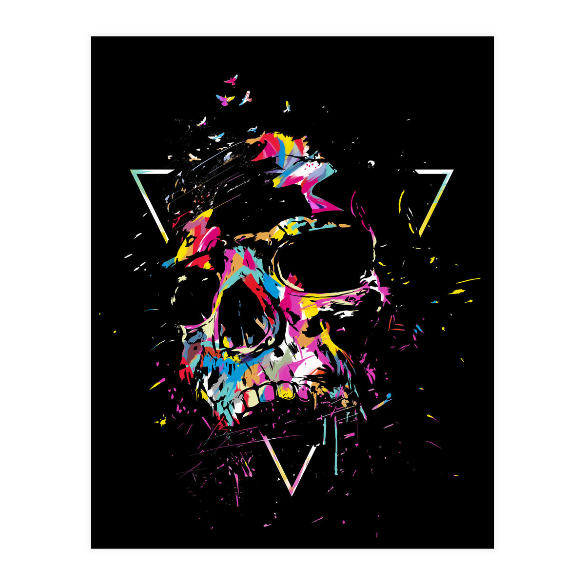 Skull X (Print Only)