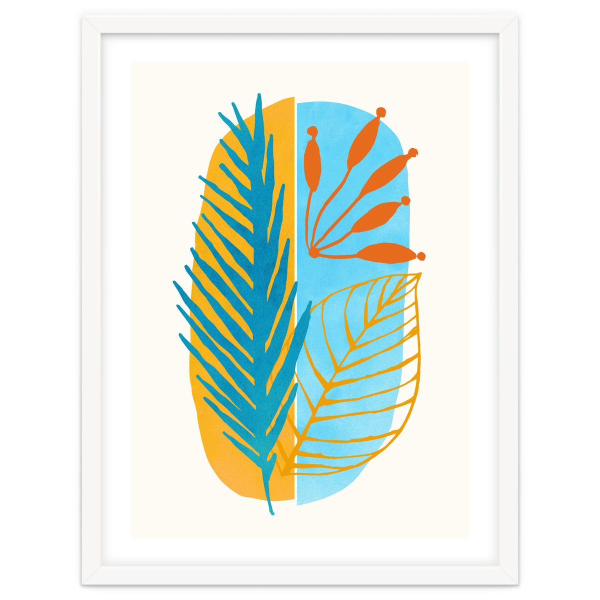 Beach Flora Abstract