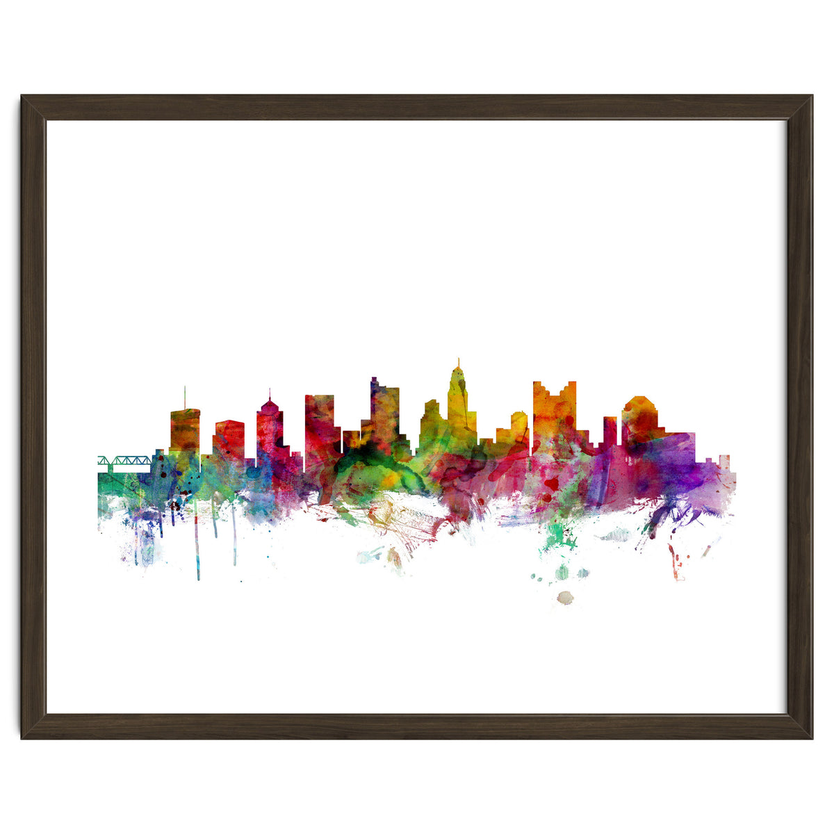 Columbus Ohio Skyline