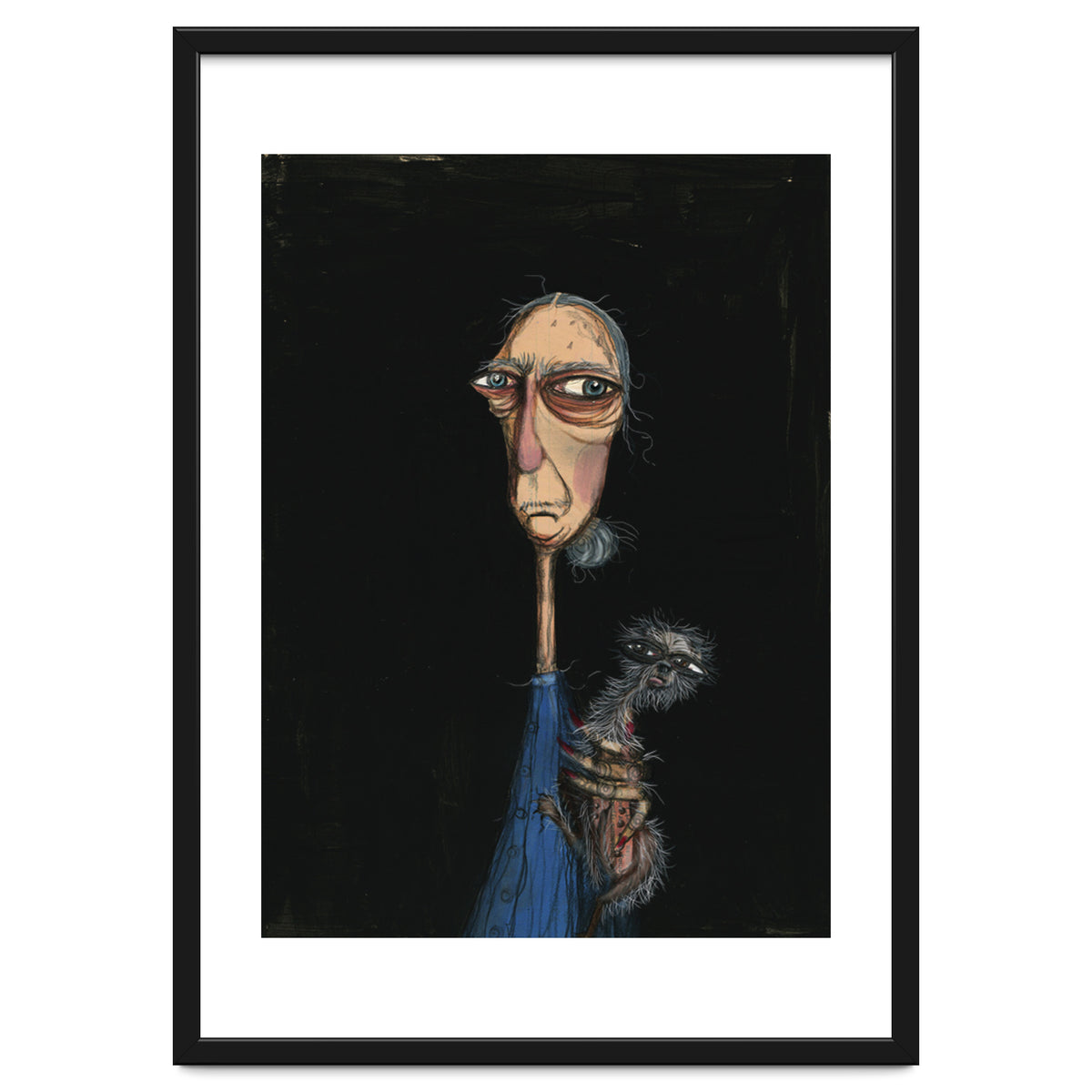 Woman Holding A Chihuahua