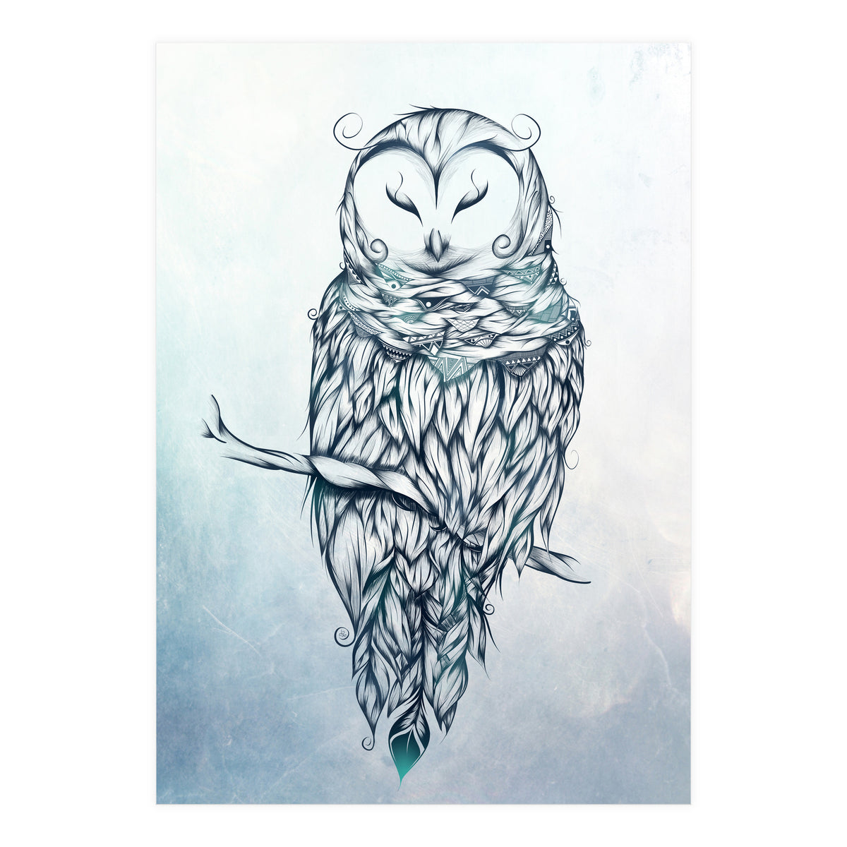 Snow Owl (Print Only)