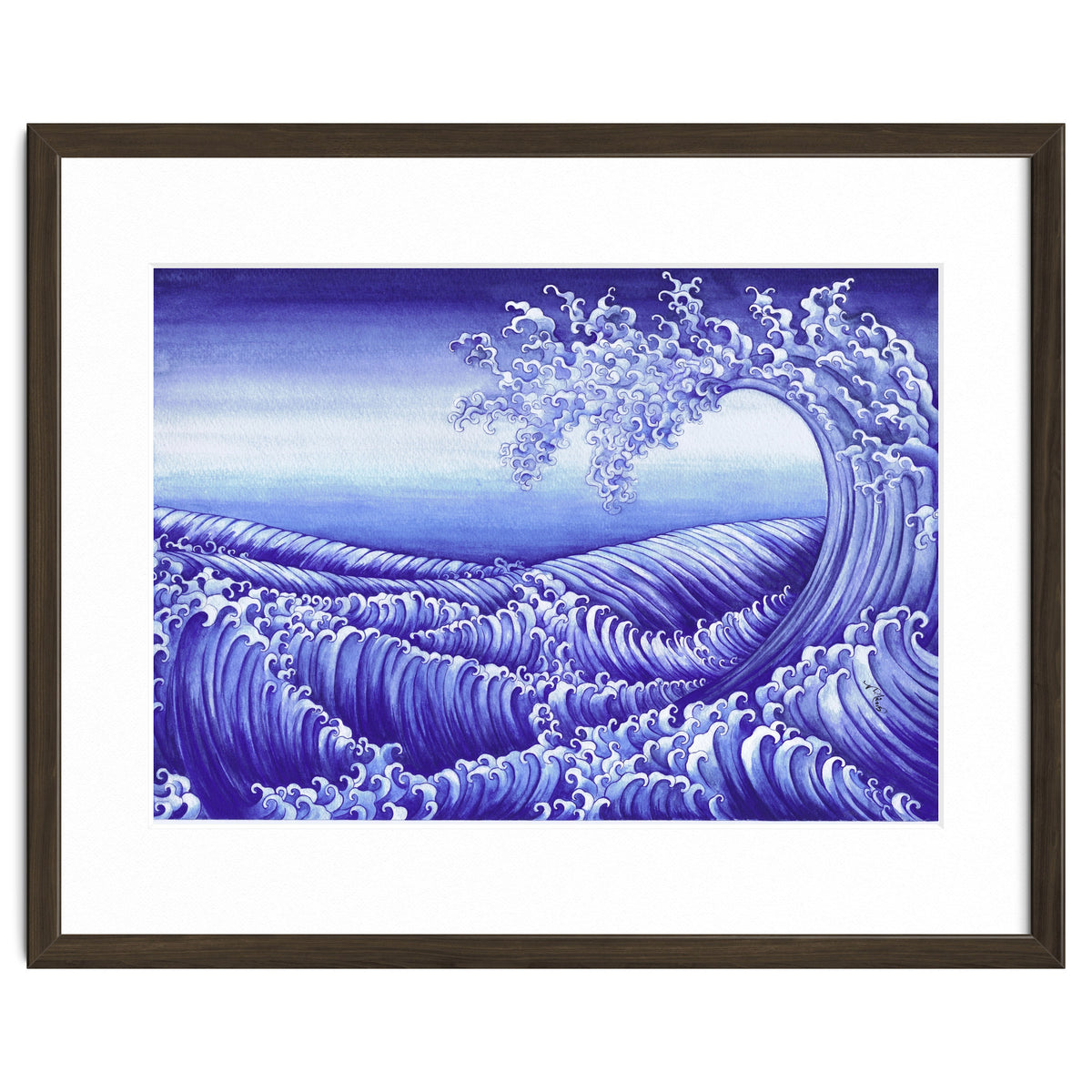 Turbulent Water Triptych part 3