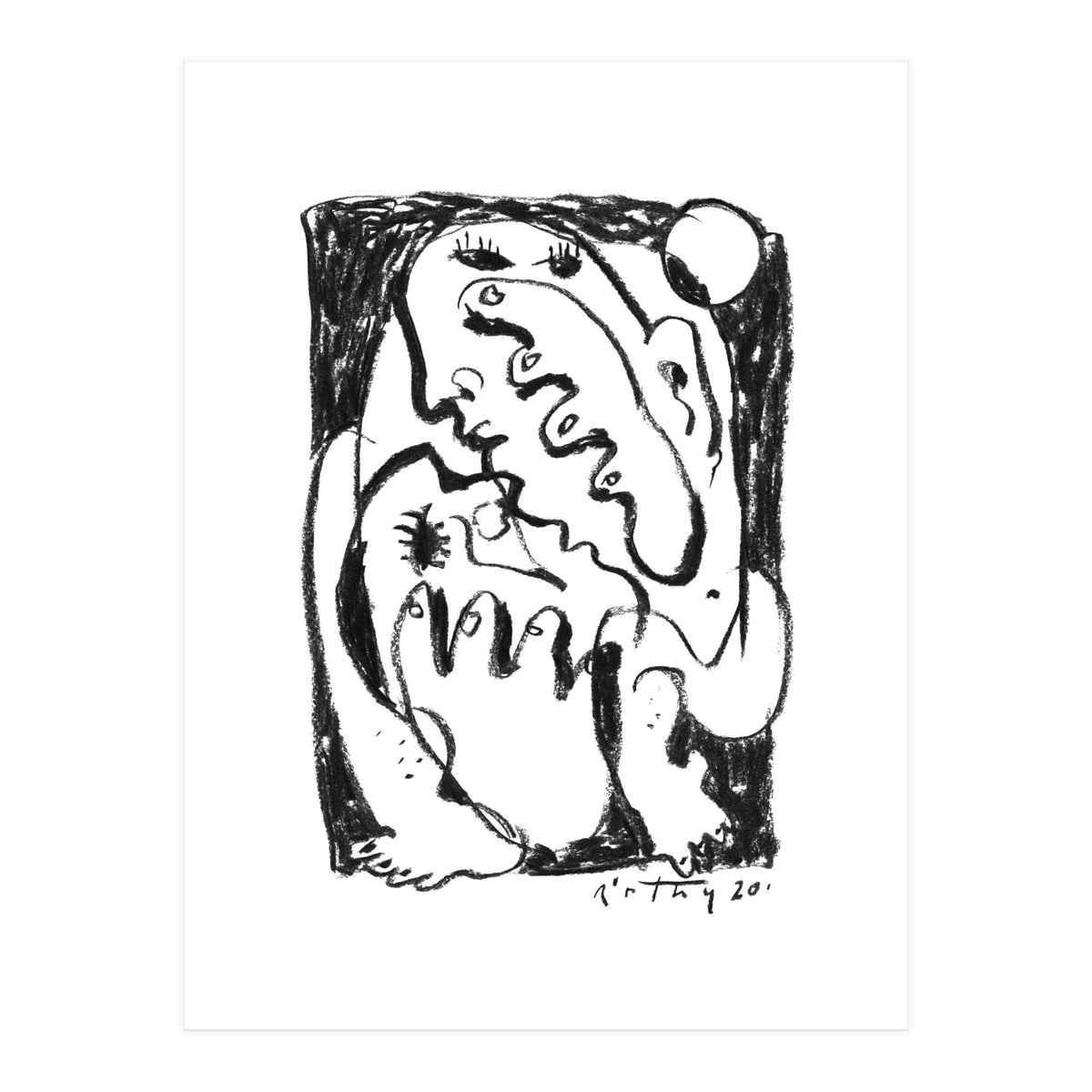 Grief - b&w (Print Only)