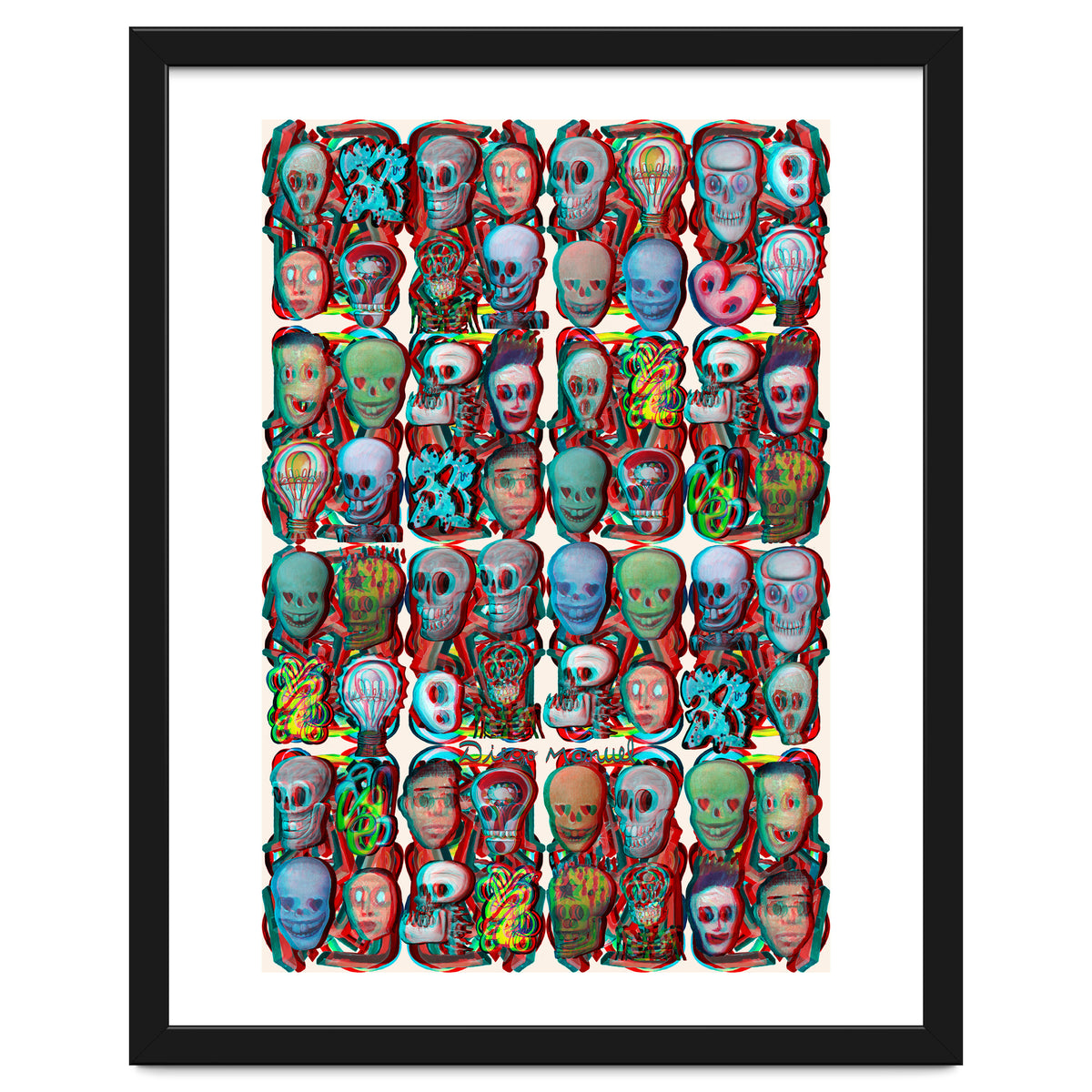 Formas 14 34 3d Y Calaveras 3