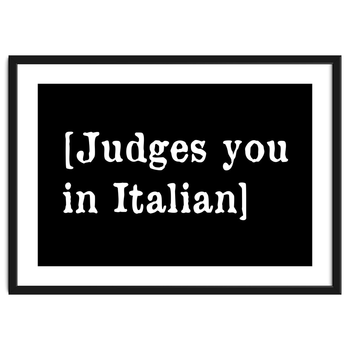 Judges You In Italian
