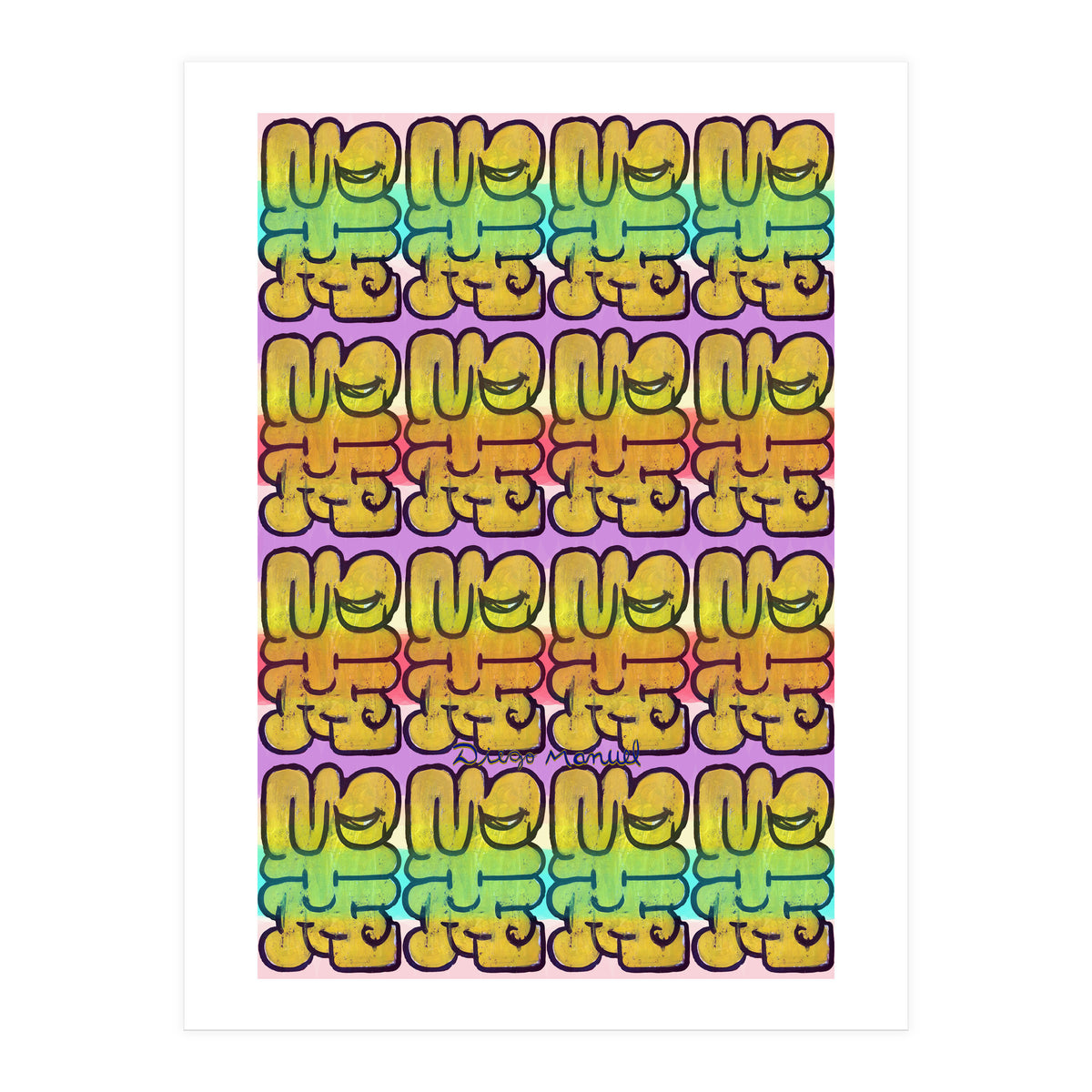 Graffitis 2021 Tapiz 96 (Print Only)