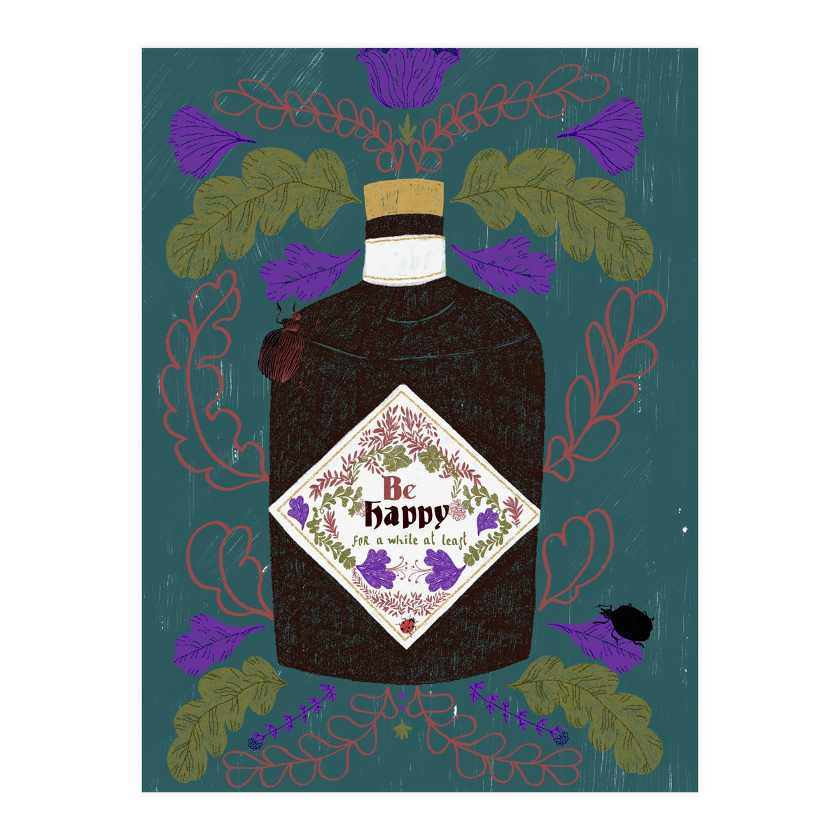 Be Happy (Print Only)