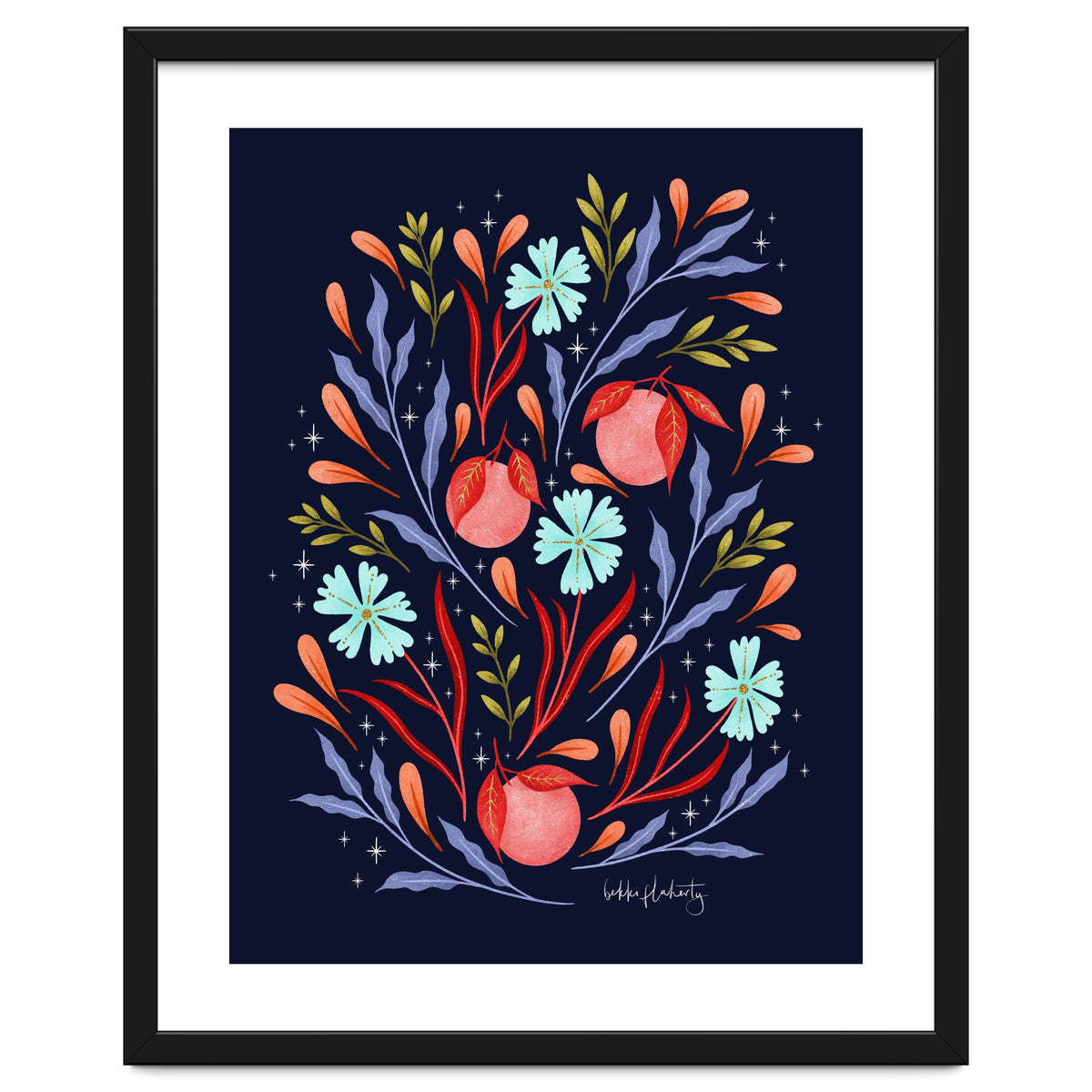 Wild Flowers and Oranges