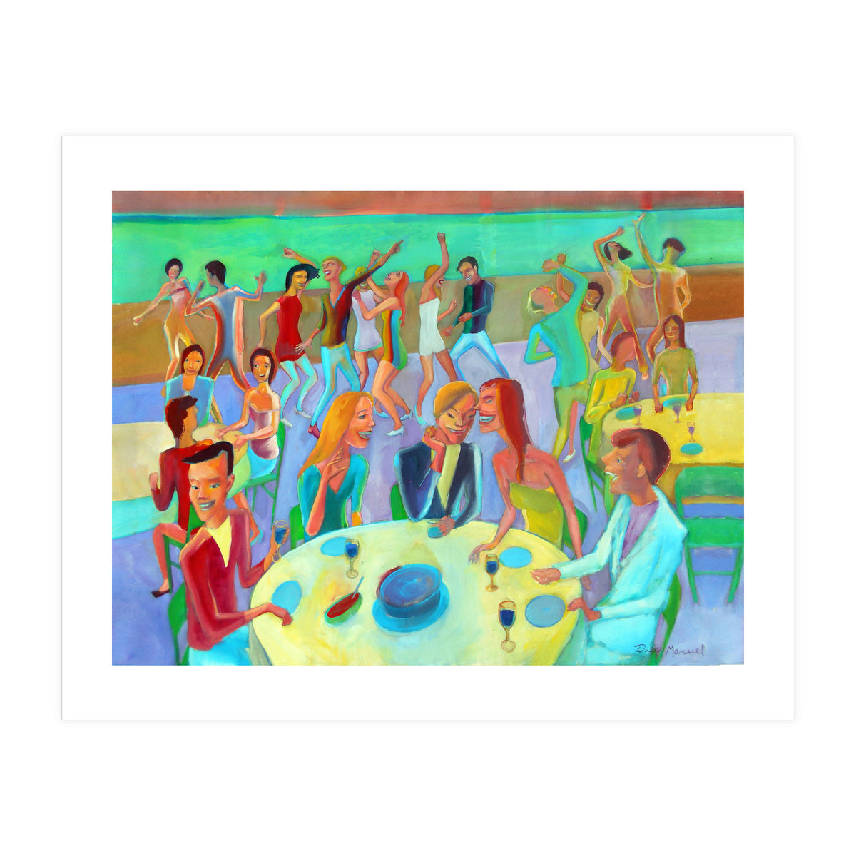 Baile En El Crucero  (Print Only)