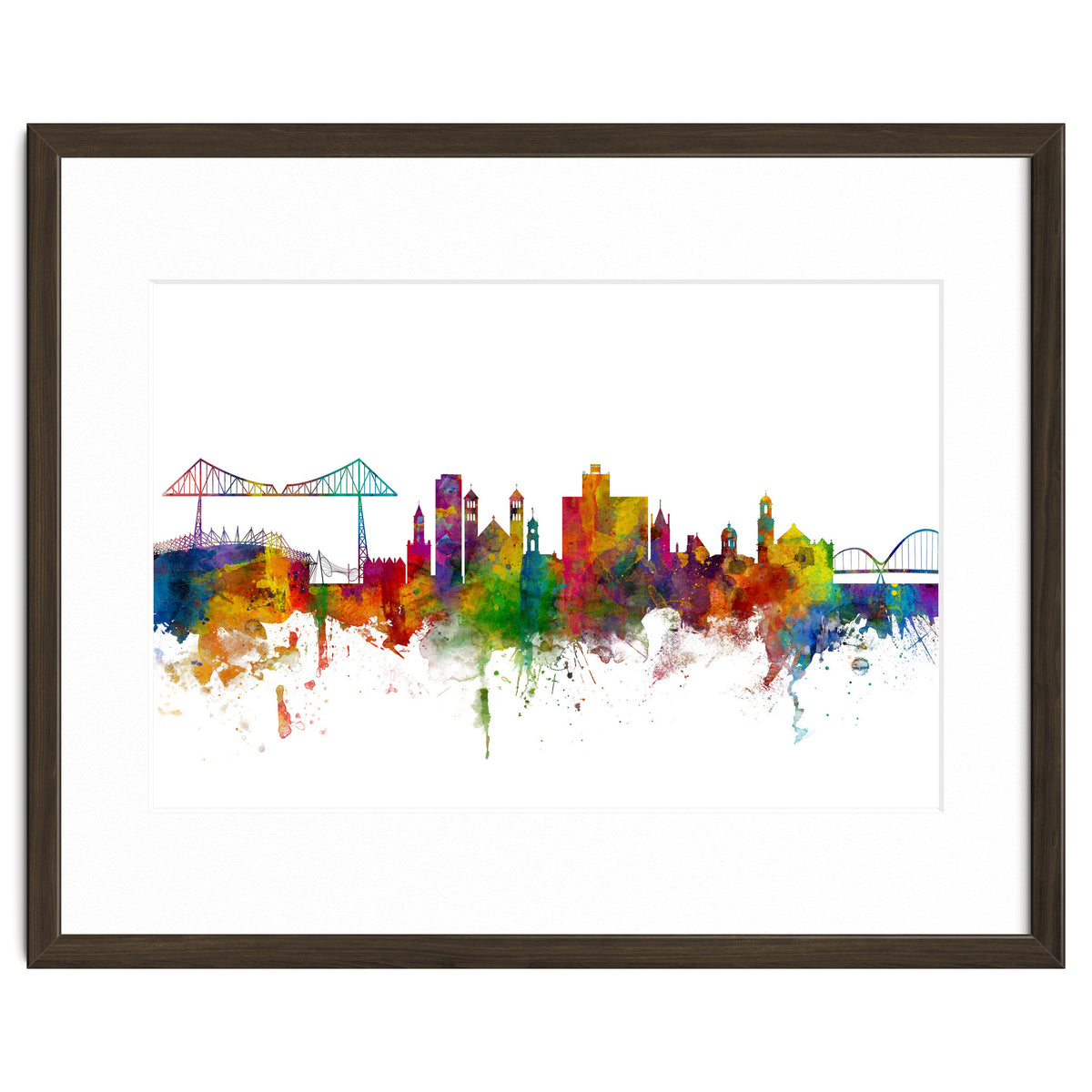 Middlesbrough England Skyline