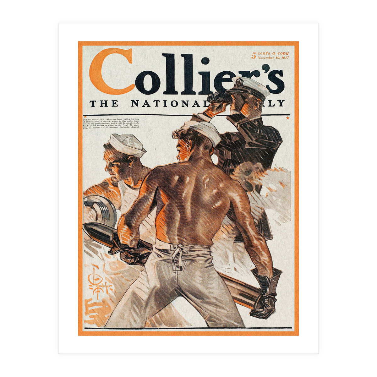 Collier's Advertisment (Print Only)