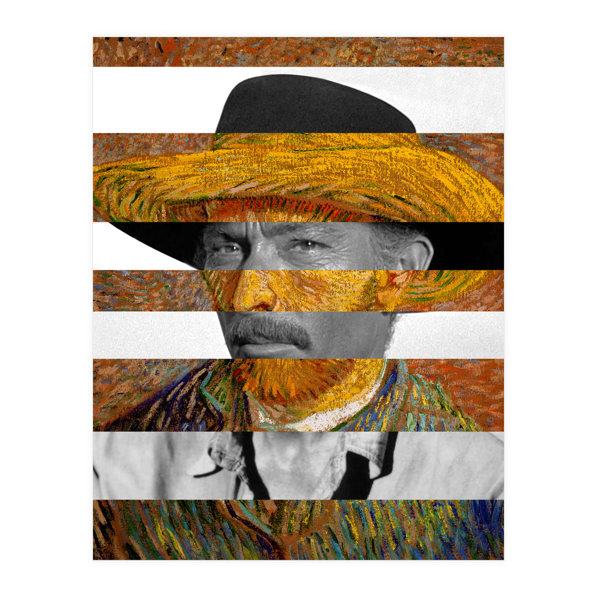 Van Goghs Self Portrait  Lee V (Print Only)