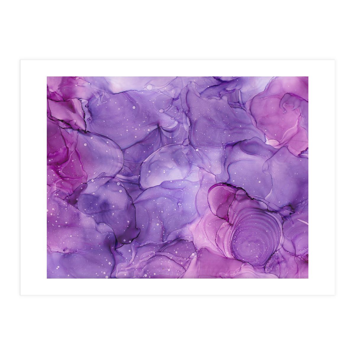 Wild Lilac Hedgerow (Print Only)