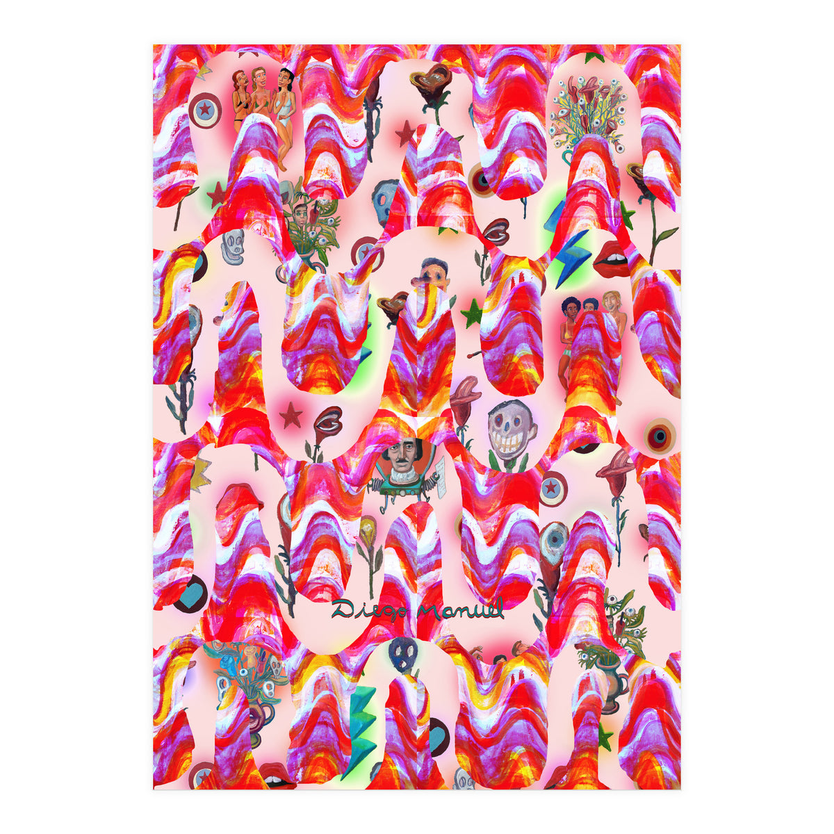 Pop Abstract 4 (Print Only)