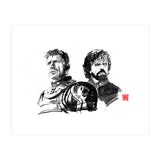 Jaime And Tyrion lannister (Print Only) thumbnail