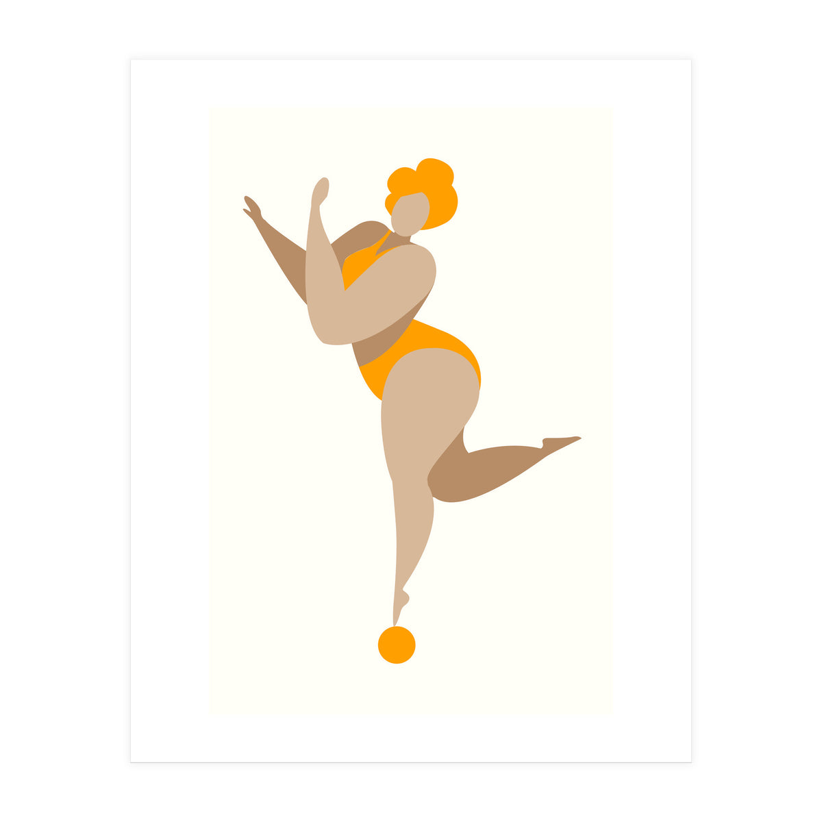 Dancing Queen Yellow (Print Only)