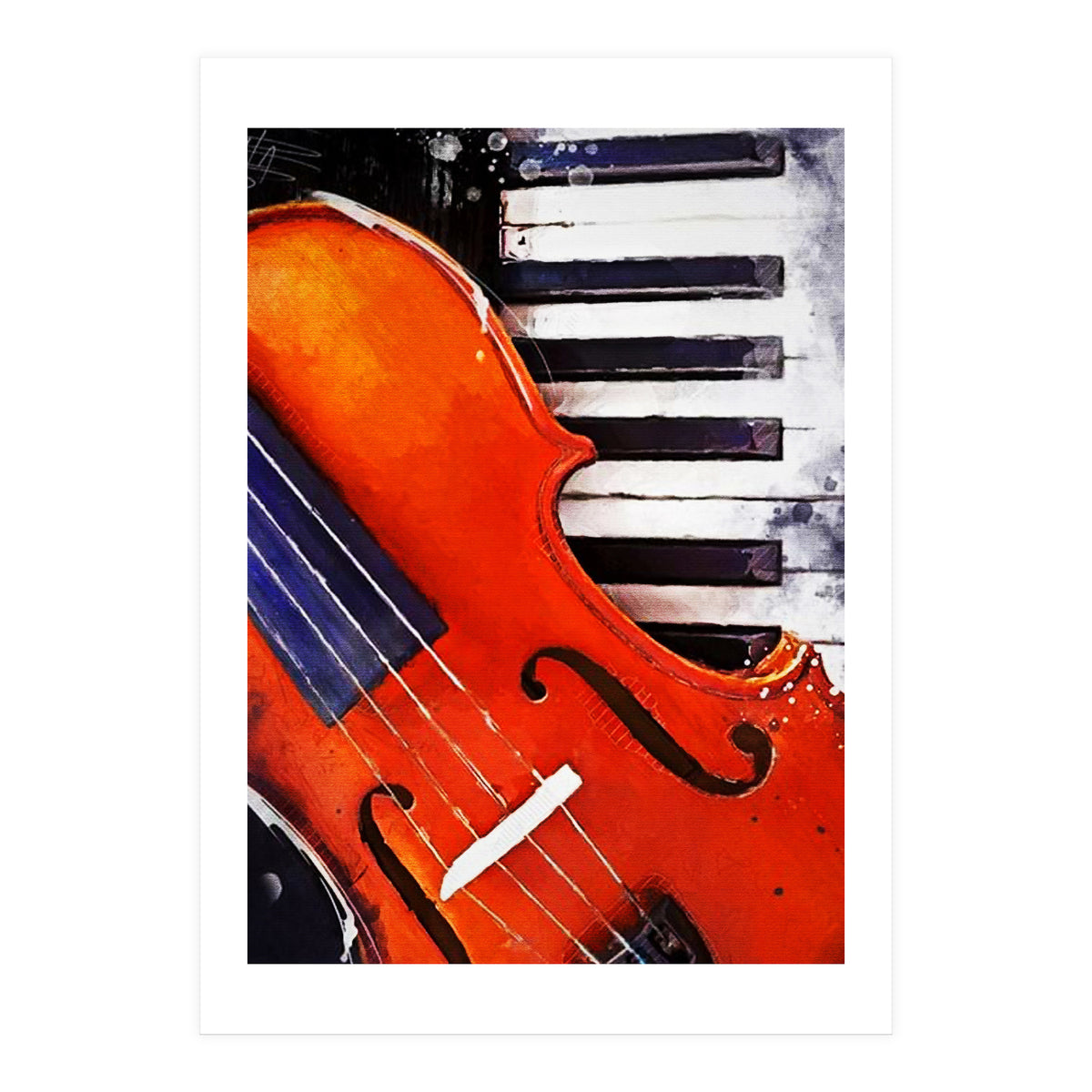 Violin And Piano (Print Only)