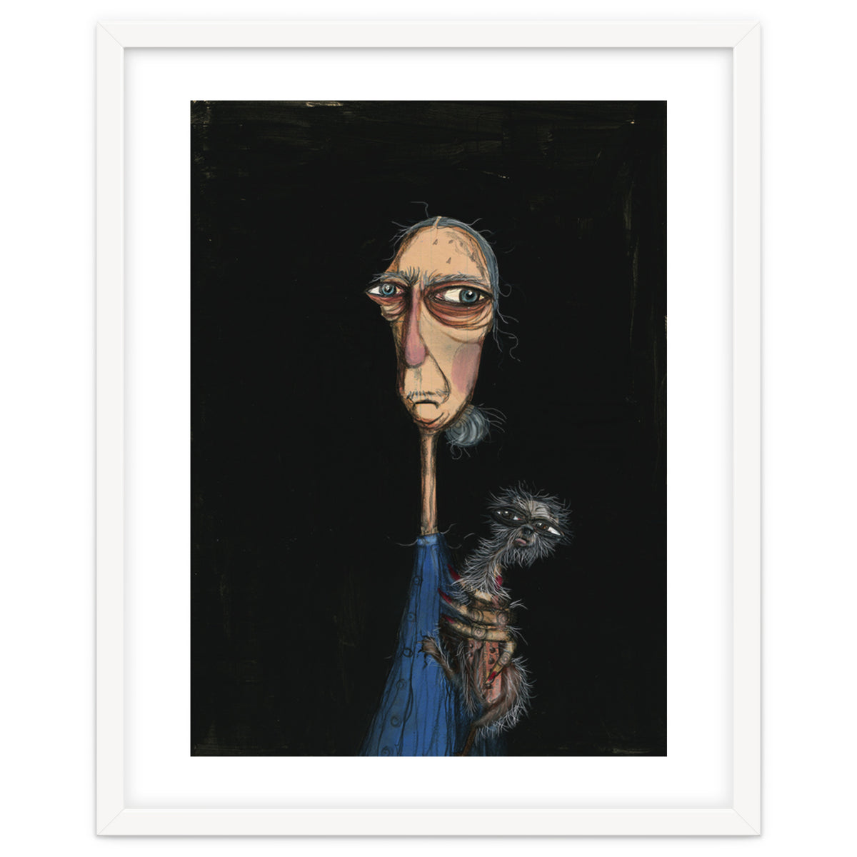 Woman Holding A Chihuahua