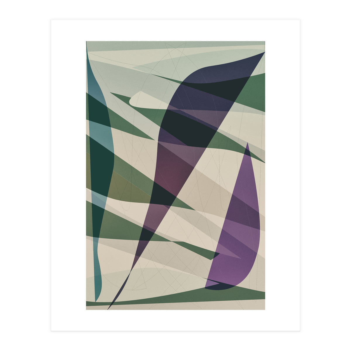 Abstract Composition No. 4 (Print Only)