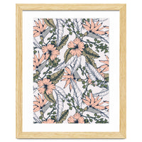 Tropical pattern pastel