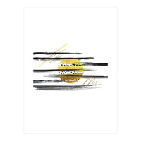 Deco Lines No. 3 – Full Moon (Print Only)