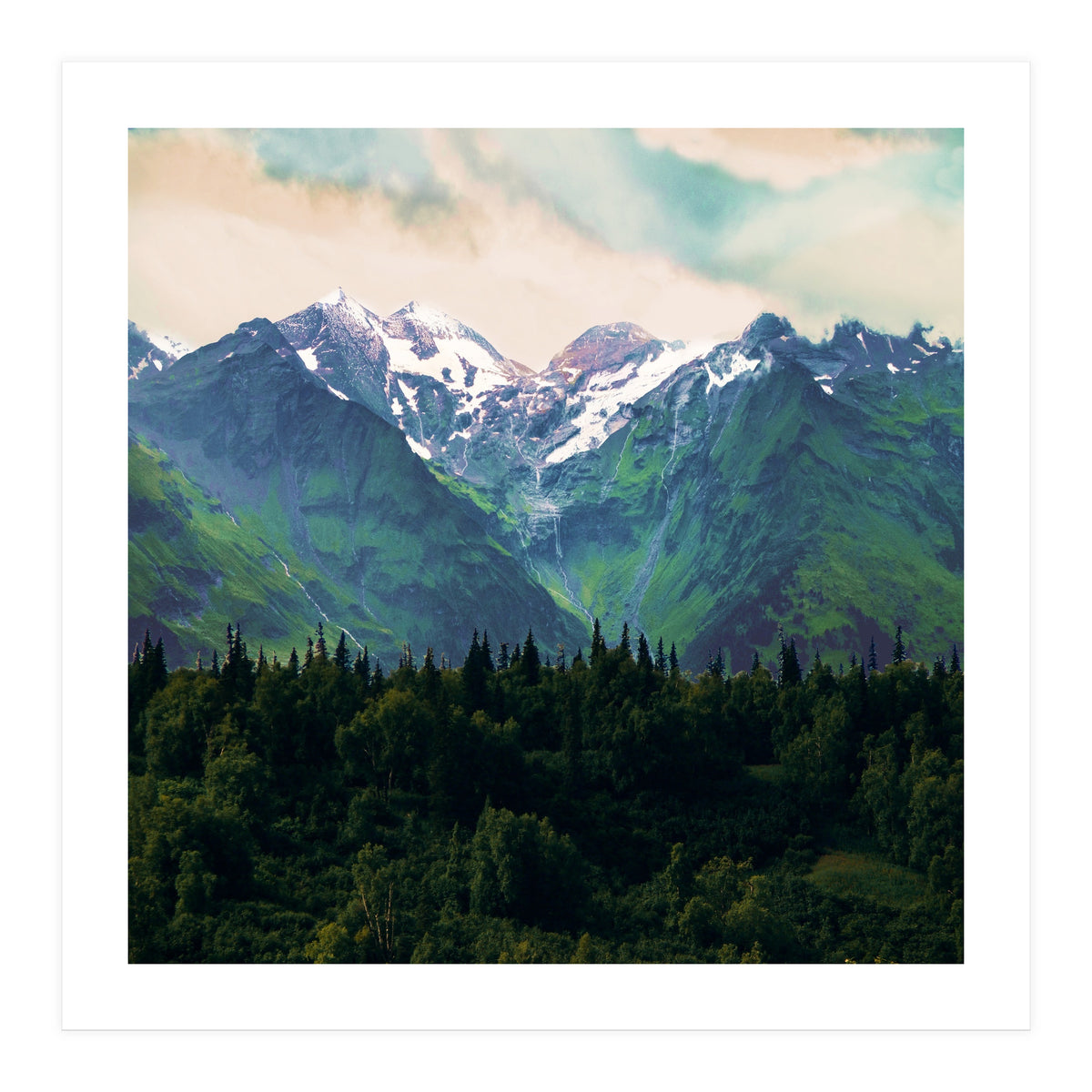 Escaping from woodland heights I (Print Only)