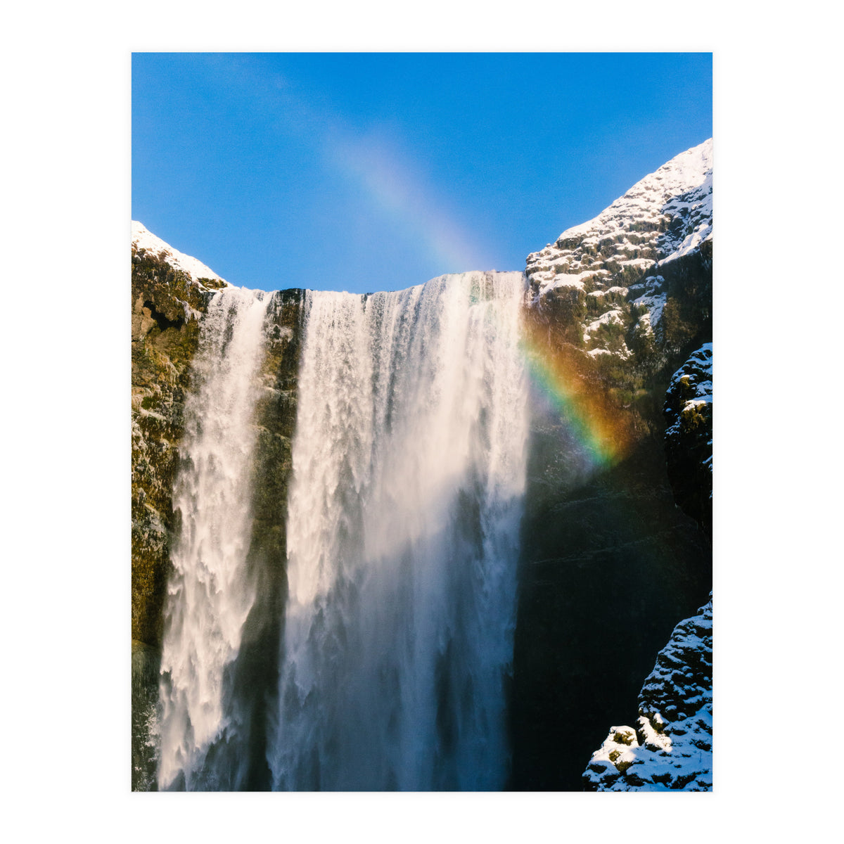 Skogafoss Waterfall Iceland 1 (Print Only)