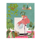 Flamingo in My Laundry Room (Print Only) thumbnail