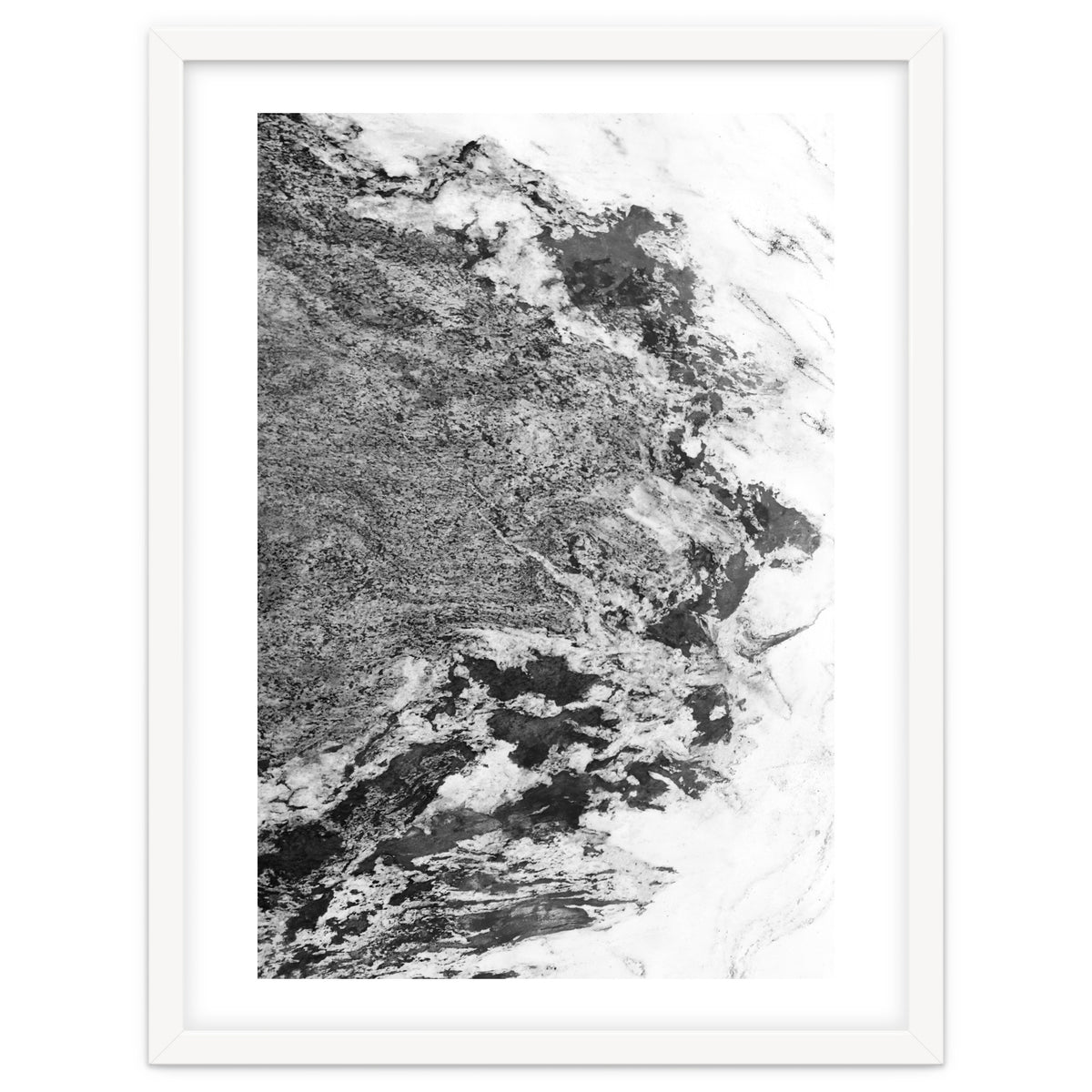 Marble Mountain Black and White I