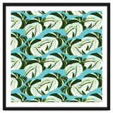 Summer Variegated Monstera | Rainforest Jungle botanical Plants Illustration | Boho Tropical Nature thumbnail