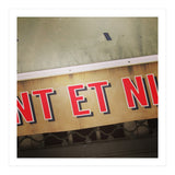 french painted sign (Print Only) thumbnail