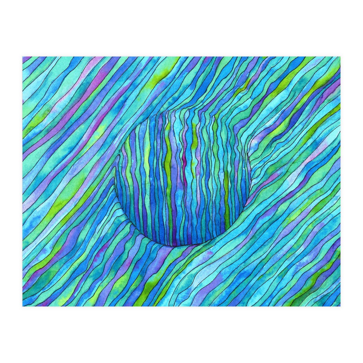 Down the drain (Print Only)