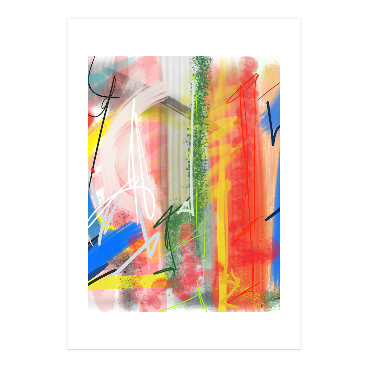 Roads Of Life 6 (Print Only)