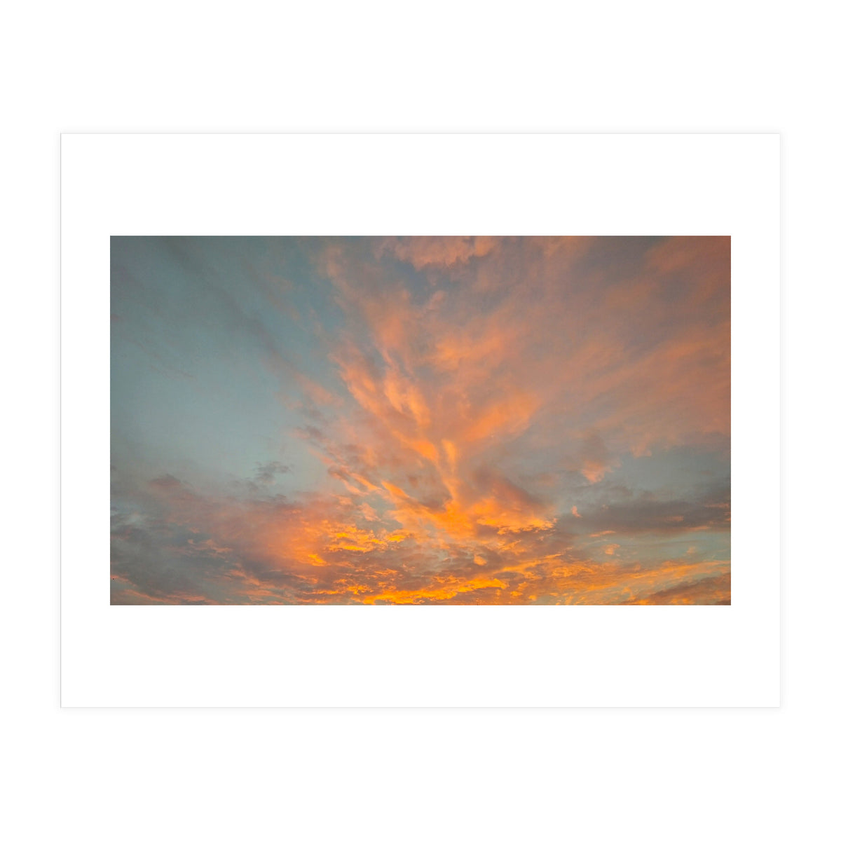 Sunset Rays (Print Only)