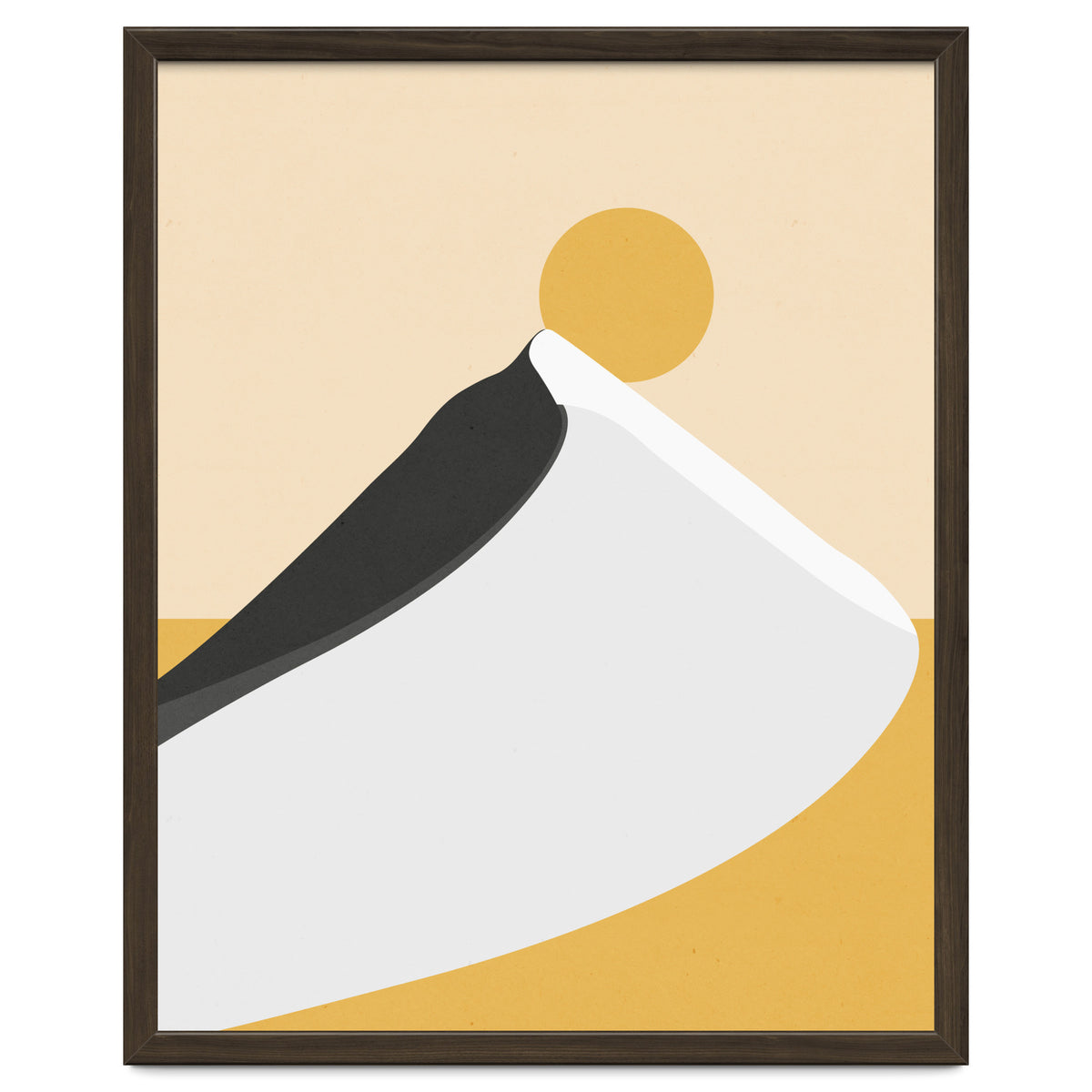 Abstract Dune - Golden Desert