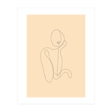 Female Line Art Drawing (Print Only) thumbnail