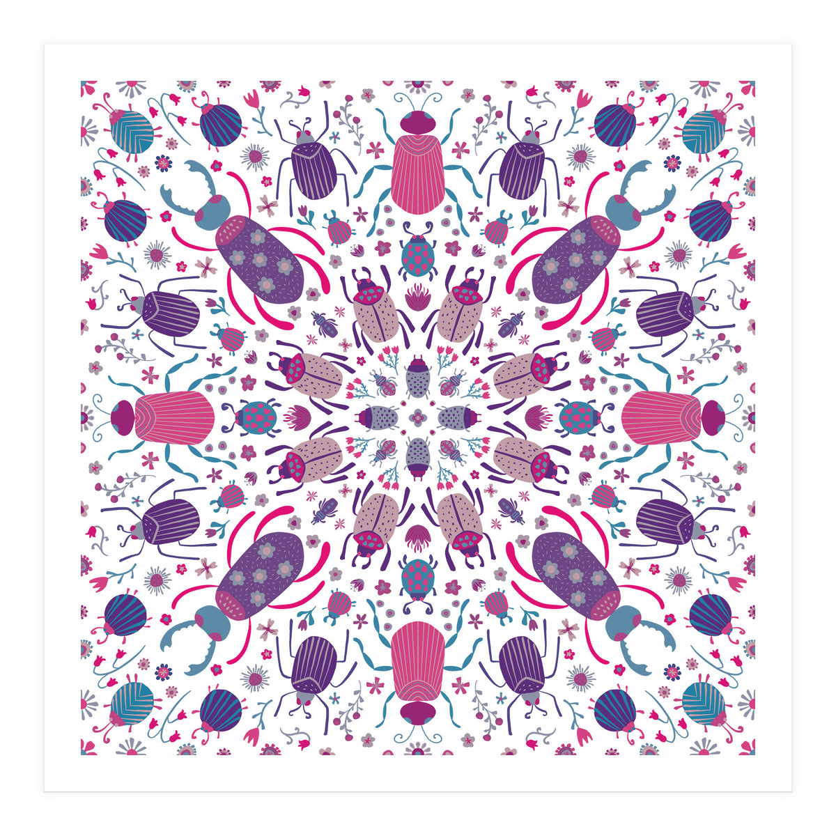 Bug Mandala (Print Only)