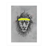 Hipster Lion (Print Only) thumbnail
