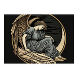 Angel On The Moon Art Nouveau (Print Only) thumbnail