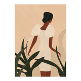 Woman Boho Minimalist Illustration (Print Only) thumbnail