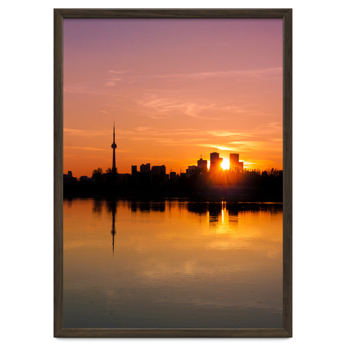 Leslie Street Spit Toronto Canada Sunset