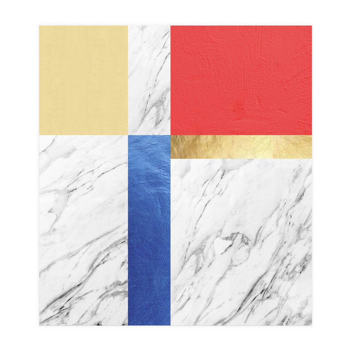 Geometric and golden VII (Print Only)