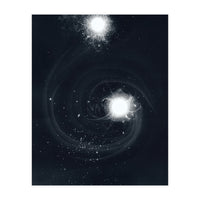Vintage Cosmos: Double Spiral Nebula (Print Only)