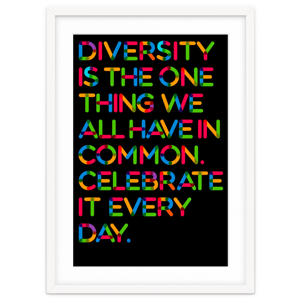 DIVERSITY (black Version)