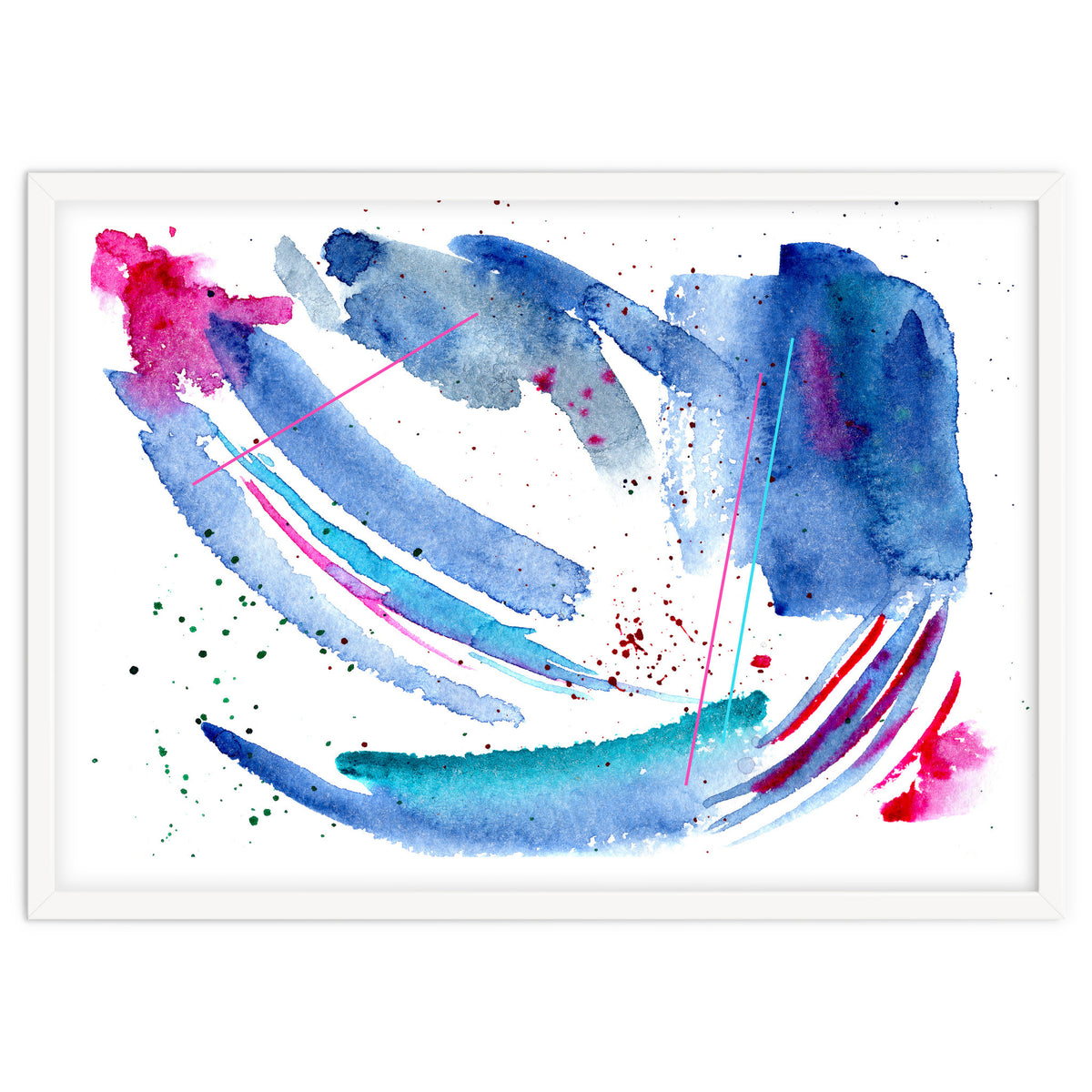 Happiness vibes || watercolor