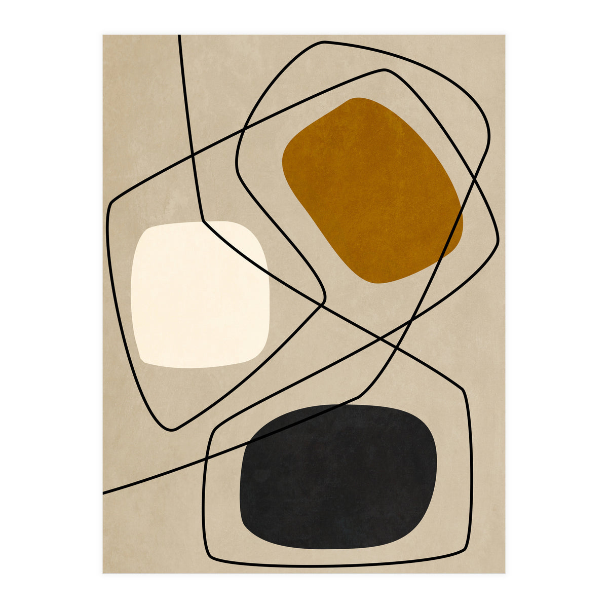 ORGANIC SHAPES - TN01 (Print Only)