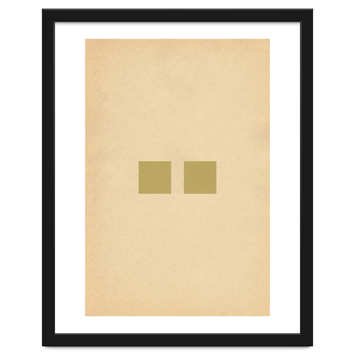 Minimalist green squares